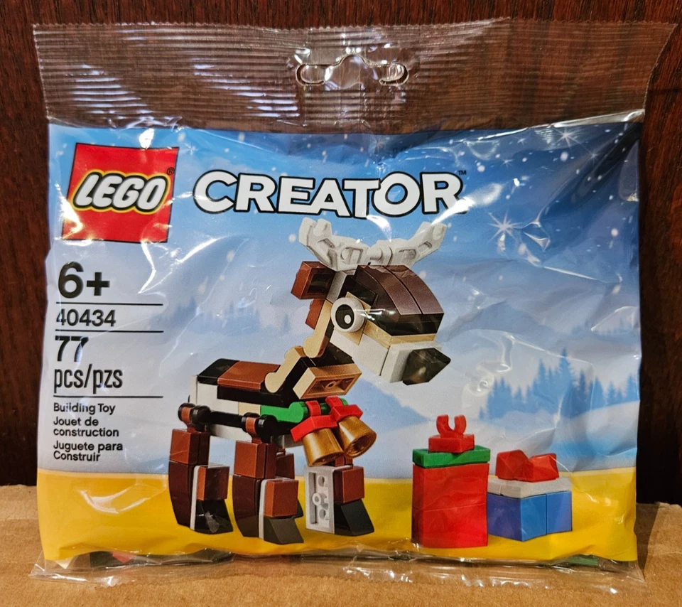 NEW Sealed LEGO Creator 40434 Christmas Reindeer Building Toy  **FREE SHIP** - Image 1 of 1