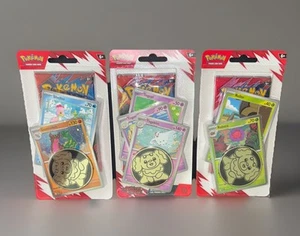 Paquete de 3 ampollas Pokemon TCG Destined Rivals Togekiss Rabasca Gastrodon Checklane - Imagen 1 de 8