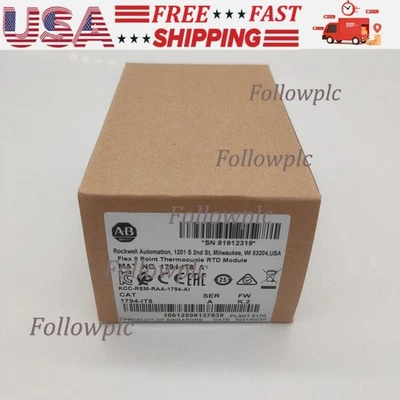 AB 1794-IT8 / A Flex I/O 8 Channel Thermocouple Input Module New Factory Sealed - Image 1 of 4