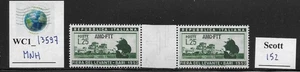 WC1_13597. ITALIA: TRIESTE FTT. Par de canaletas 1952 25 L FIERA LEVANTE. Sc. 152. MNH - Imagen 1 de 1