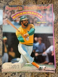 Reggie Jackson Sports Illustrated June 17, 1974 Oakland A's MLB Baseball sleeved - Picture 1 of 1