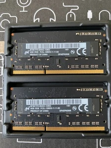 MT8KTF51264HZ RAM 8GB (2x4GB) PC3L-12800S - Imagen 1 de 1