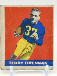 1948 Leaf - Terry Brennan #11 (RC) - Picture 1 of 6