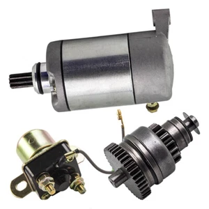 Starter Drive & Relay Solenoid for POLARIS ATV SPORTSMAN 500 1996-2002 démarreu - Picture 1 of 11