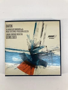 Georg Solti, Béla Bartók – The Miraculous Mandarin Suite Reel to Reel  LCL 80149 - Picture 1 of 10