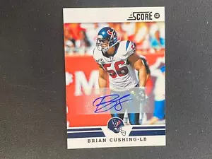 Brian Cushing 2012 Score Auto Autograph Houston Texans N27 - Picture 1 of 2