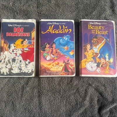 Lot of 3 Disney Black Diamond Vhs Tapes - Image 1 of 4