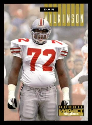 Dan Wilkinson 1994 SkyBox Impact Rookie Card #273 Ohio State Buckeyes - Image 1 of 2