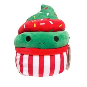 Squishmallows Chantal the Cupcake Christmas Plush Toy 5 inch Official NWT - Picture 1 of 2