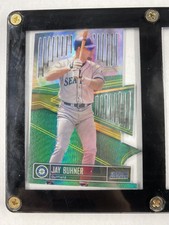MLB 1999 Topps Stadium Club Triumvirate JAY BUHNER LUMINESCENT DIE CUT Card
