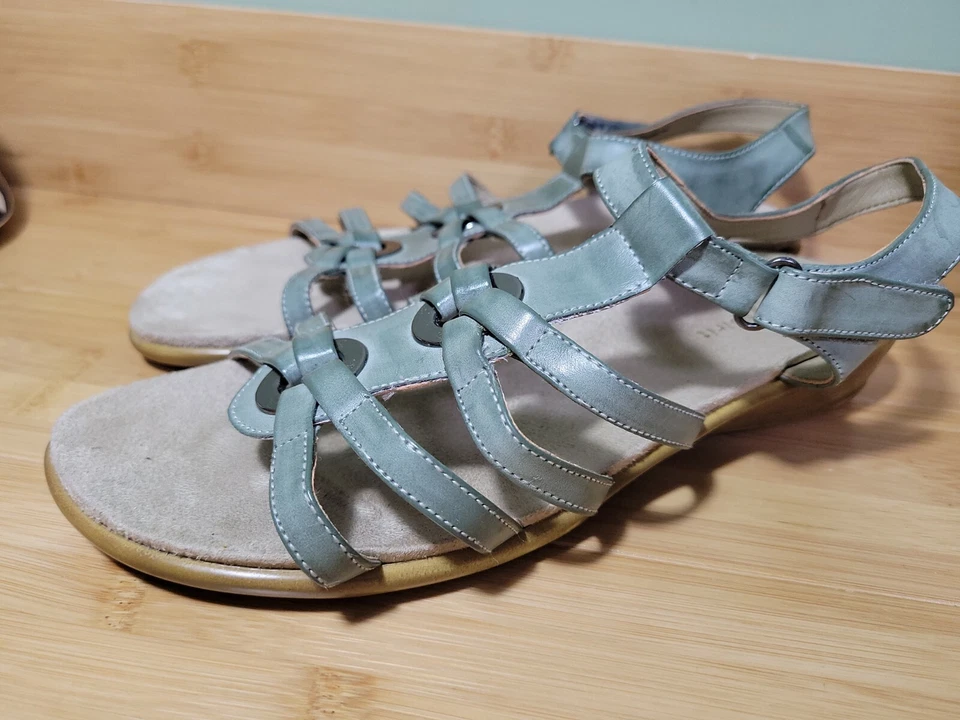 Sandalias de cuero para mujer Easy Spirit ESHAZELLE 9W Foto 1 de 4