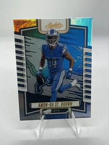 2023 Panini Absolute Amon-Ra St Brown #94 Base Spectrum Detroit Lions - Bild 1 von 2