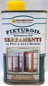 OLIO RIGENERANTE PER SERRAMENTI IN PVC ED ALLUMINIO COLORLEGNO FIXTUROIL ML 250
