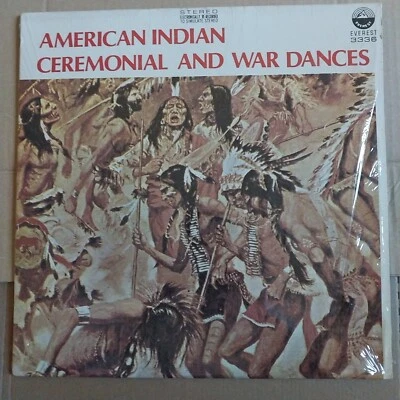 American Indian Ceremonial and War Dances Lp sioux apache papago Record Vinyl - Изображение 1 из 3