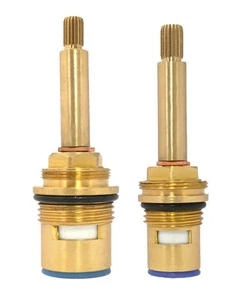 Dusche Bad Wasserhahn Ventil Kartusche Vierteldrehung Durchfluss langer hoher Schaft Einsatz 20 3/4" - Bild 1 von 4