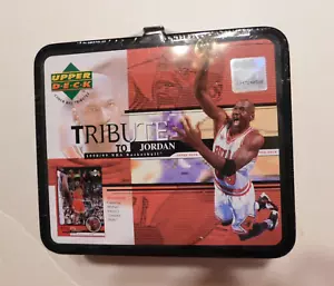 UPPER DECK TRIBUTE TO MICHAEL JORDAN LUNCH BOX W/ CARDS *SEALED - Picture 1 of 4