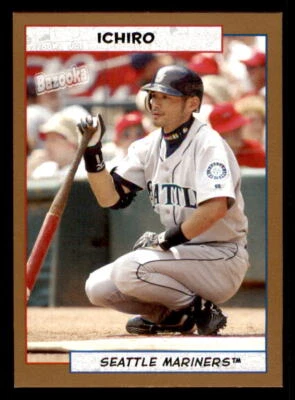 2005 Bazooka Gold Chunks #113 Ichiro Suzuki Seattle Mariners - Image 1 of 2