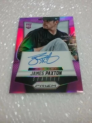 James Paxton Mariners 2014 Panini Prizm фиолетовый призма автограф RC #JP 33/99 - Изображение 1 из 4