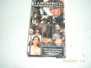 Labyrinth VHS Where Everything Seems Possible and Nothing Seems What It Seems - Imagen 1 de 3