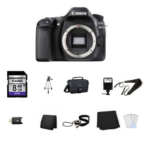 Canon EOS 80D DSLR Camera (Body Only) 8GB Full Kit