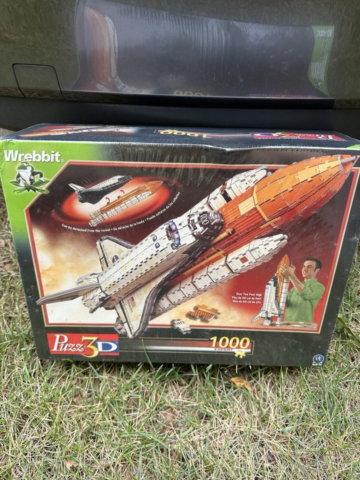 Puzz3d Wrebbit 3D Puzzle Atlantis Space Shuttle EXPERT Sealed 1000 Pieces new - Image 1 of 4