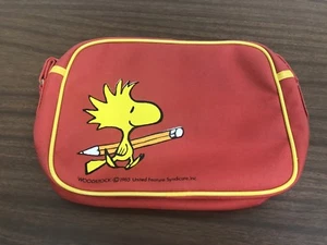 Raro Bolso Escolar Woodstock 1965 United Feature Syndicate, Inc Snoopy - Imagen 1 de 6