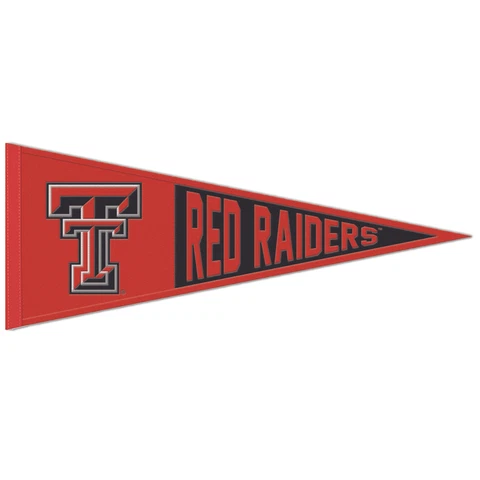 WinCraft Texas Tech Red Raiders 13" x 32" Wool Primary Logo Pennant Cover