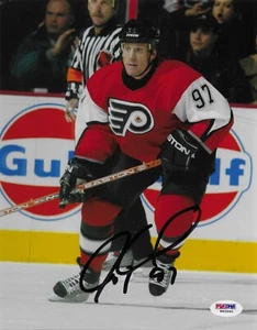 Jeremy Roenick Signed 8x10 Photo Autographed PSA/DNA COA Philadelphia Flyers 45 - Picture 1 of 2