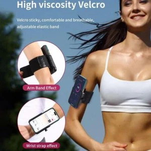 Adjustable Phone Armband Portable Phone Mounts Outdoor Running Armbands - Zdjęcie 1 z 9