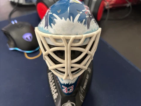 Patrick Roy Colorado Avalanche Goalie Helmet Figurine Cover