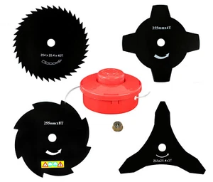 4 X Messer & Fadenspule für Brast / Fuxtec 4in1 2in1 MFS520 Motorsense - Bild 1 von 5