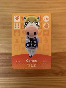 Carta amiibo Animal Crossing Colton - Foto 1 di 2