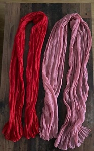 6x Damen-Schals • 50x180 cm • Verschiedene Farben • Für jede Jahreszeit - Bild 1 von 6