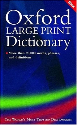 Oxford Large Print Dictionary - Image 1 of 2