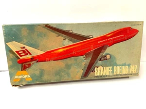 AURORA 1/156 BRANIFF BOEING 747 & 1/72 HUGHES AIRWEST DC-9 - Picture 1 of 15