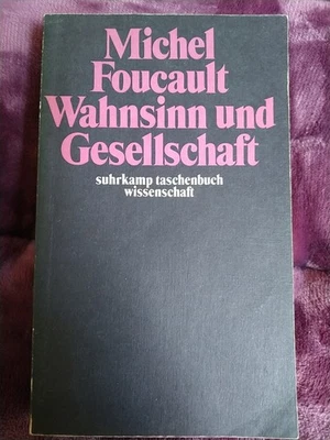 Michel Foucault Wahnsinn und Gesellschaft GERMAN Language paperback - Image 1 of 4