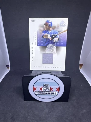 SAMMY SOSA 2001 SP GAME USED AUTHENTIC FABRIC CUBS RELIC GAME JERSEY PATCH #SSR - Image 1 of 2