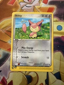 Skitty 70/109 - NON-HOLO - EX Ruby and Sapphire - e-READER Pokemon Card - NM - Picture 1 of 2
