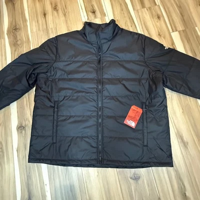 Chaqueta acolchada aislante negra 3XL The North Face para hombre NFOA529K Foto 1 de 4