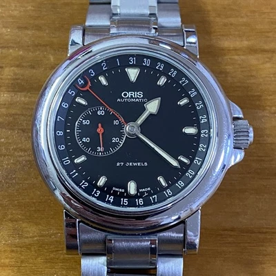 ORIS Pointer Date 7467B Black Dial Automatic Men's Watch from JP - Image 1 of 4
