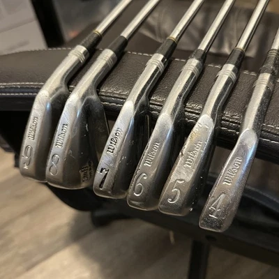 Wilson Staff Tour Blade Irons – Classic Muscle Back Set (4-9) – Right-Handed - Image 1 of 4