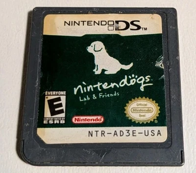 Nintendogs: Lab & Friends (Nintendo DS, 2005) Cartridge Only Untested Scratched - Image 1 of 2