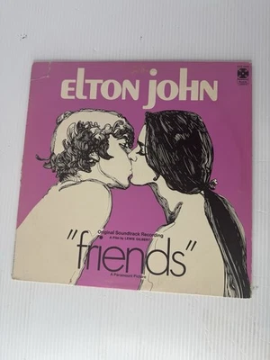 Elton John Friends Original Soundtrack Recording Vinyl LP Record Paramount 1971 Foto 1 de 4