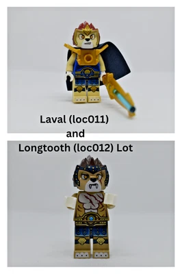 LEGO® Legends of Chima Minifiguras Laval (loc011) y Longtooth (loc012) -- 70005 Foto 1 de 4