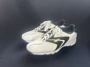 New Oakley Golf Shoes Mens Size 12  White 14028-104 Low Top Lace Up With Spike - Picture 1 of 11