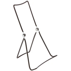 Gibson Holders Adjustable Black Wire Display Easel, 5.5" W x 3.5" D x 9.25" H - Picture 1 of 6
