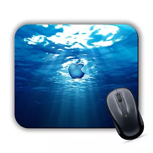 UNDERWATER APPLE EFFECT MOUSE MAT Pad PC Mac iMac MacBook Gaming High Quality - Picture 1 of 3