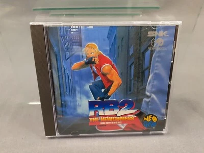 SNK NEO GEO CD NGCD Real Bout 2 Fatal Fury 2 Japanese Version Boxed - Image 1 of 4
