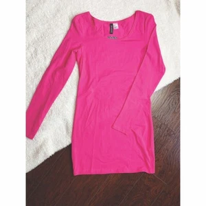 h&m rosa Langarmkleid - Gr. 6 - Bild 1 von 2