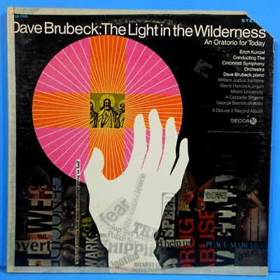DAVE BRUBECK THE LIGHT IN THE WILDERNESS 2X LP 1968 GREAT CONDITION VG++/VG!!A - Image 1 of 4